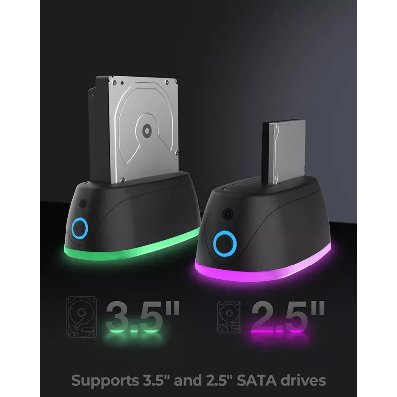 ICY BOX IB-1124L-C3 USB 3.2 Gen 1 (3.1 Gen 1) Type-B must