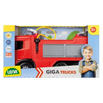 Lena GIGA TRUCKS Ride-on Fire truck Arocs, tuletõrjeauto, 3 a, mitmevärviline