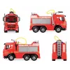 Lena GIGA TRUCKS Ride-on Fire truck Arocs, tuletõrjeauto, 3 a, mitmevärviline