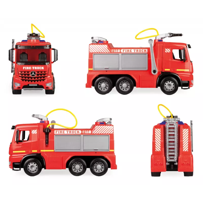 Lena GIGA TRUCKS Ride-on Fire truck Arocs, tuletõrjeauto, 3 a, mitmevärviline