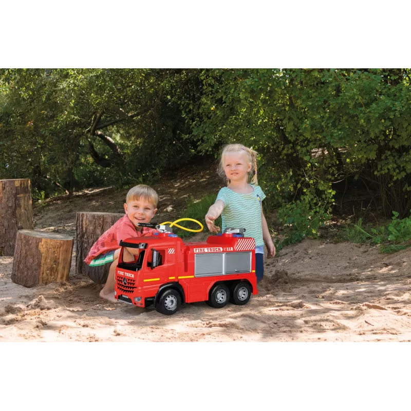 Lena GIGA TRUCKS Ride-on Fire truck Arocs, tuletõrjeauto, 3 a, mitmevärviline