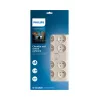 Philips SPN7080WA/60 liigpingekaitse Valge 8 vahelduvvoolu pistikupesa 2 m