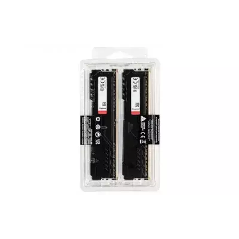 Kingston Technology FURY Beast 64GB 3600MT/s DDR4 CL18 DIMM (2 komplekti) Must
