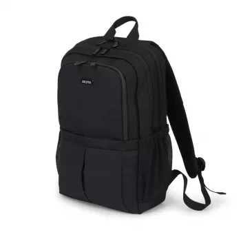 DICOTA Backpack Scale - 13-15.6in sülearvuti seljakott - Must / 600d taaskasutatud PET