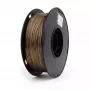 GEMBIRD PLA-PLUS filament, “gold” metal color, 1.75 mm, 1 kg