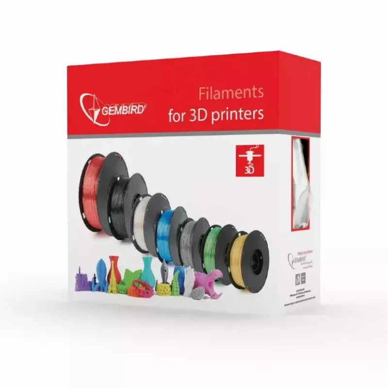 3D-printimismaterjal Gembird 3DP-PLA1.75-01-FR
