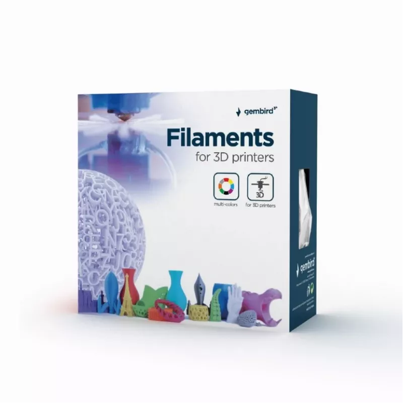 GEMBIRD PLA fluorestseeruv kollane, 1,75 mm, 1 kg