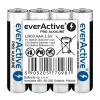 Leelispatareid AAA everActive LR03PRO4T — 4 tk, 1,5 V, 1250 mAh, 44,5×10,5 mm