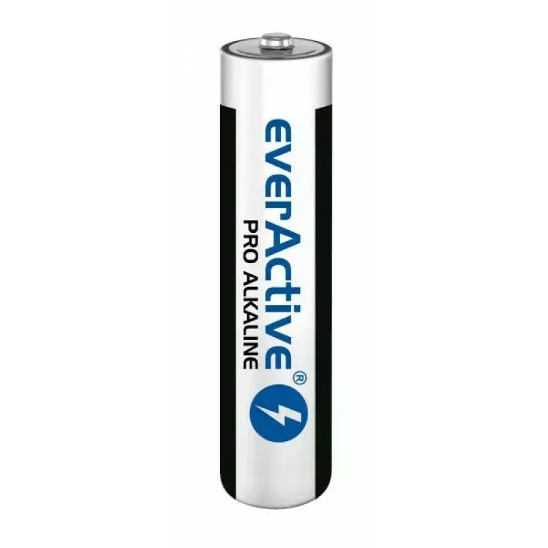 Leelispatareid AAA everActive LR03PRO4T — 4 tk, 1,5 V, 1250 mAh, 44,5×10,5 mm