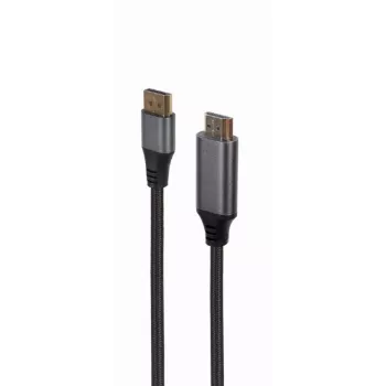 Videokaabli adapter Gembird CC-DP-HDMI-4K-6 — DisplayPort HDMI-le tüüp A, 1,8 m, 4K, must