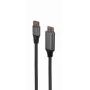 Videokaabli adapter Gembird CC-DP-HDMI-4K-6 — DisplayPort HDMI-le tüüp A, 1,8 m, 4K, must