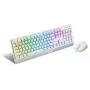 Mänguklaviatuuri ja -hiire komplekt MSI VIGOR GK30 COMBO WHITE