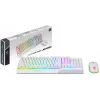 Mänguklaviatuuri ja -hiire komplekt MSI VIGOR GK30 COMBO WHITE