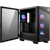 Arvuti korpus MSI MPG VELOX 100R Mid Tower Must — ATX, 7 laienduspesa, 2×3.5 tolli pesa, 2×2.5 tolli pesa, USB-C