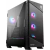 Arvuti korpus MSI MPG VELOX 100R Mid Tower Must — ATX, 7 laienduspesa, 2×3.5 tolli pesa, 2×2.5 tolli pesa, USB-C