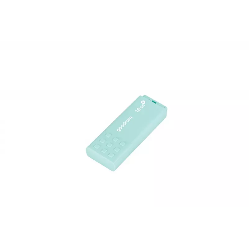 USB-mälupulk GOODRAM UME3 CARE 16 GB USB Type-A 3.2 Gen 1 (lugemine 60 MB/s, kirjutamine 20 MB/s) türkiissinine
