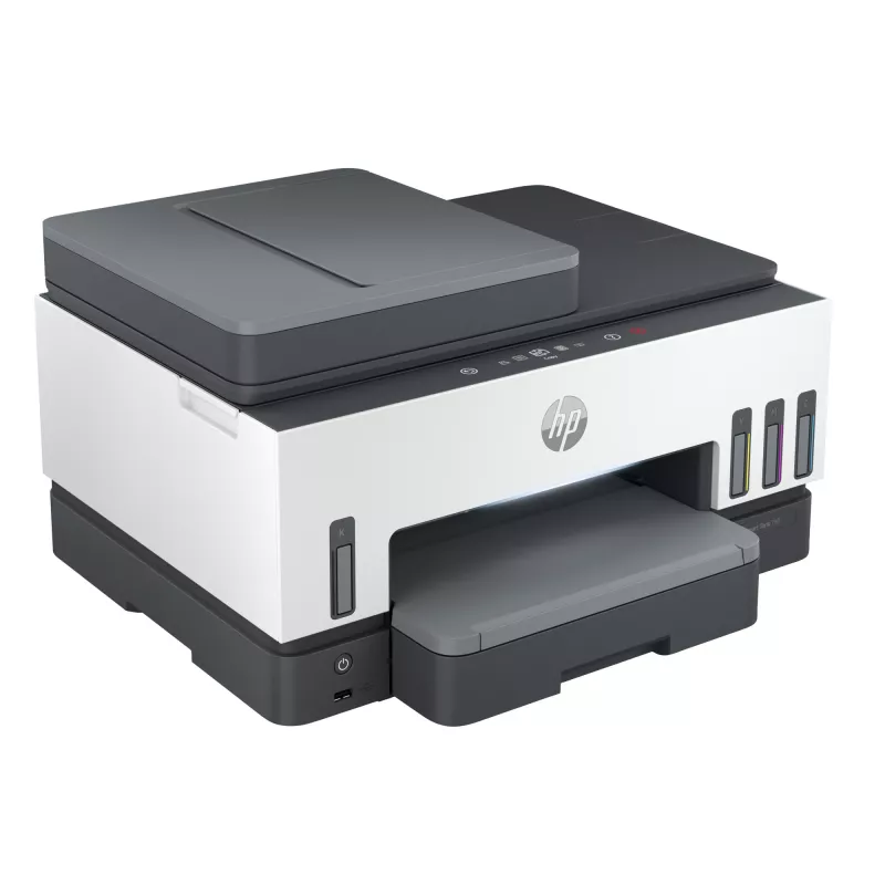 Multifunktsiooniline printer HP Smart Tank 790 — termoinkjet, värviline, A4, Wi‑Fi, Ethernet, dupleks, 15 lk/min (must), 4800x1200 dpi