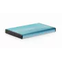 Kõvaketta korpus Gembird EE2-U3S-3-B — 2,5-tolline ühepesaline, SATA, Mini-USB A, kuni 7 TB, sinine