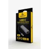 Dokkimisadapter Gembird A-CMU3-LAN-01 — USB-C 3.2 Gen 1, 1× Gigabit LAN, 3× USB-A, metallkorpus, hall