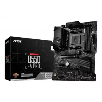 MSI B550-A PRO emaplaat AMD B550 pesa AM4 ATX