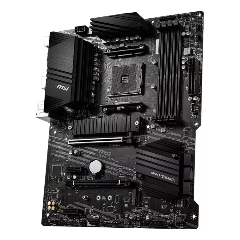 MSI B550-A PRO emaplaat AMD B550 pesa AM4 ATX