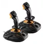 Thrustmaster T.16000M FCS SPACE SIM DUO Must, Oranž USB Juhtkang Analoog/Digitaalne PC