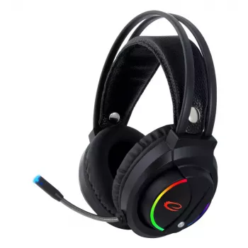 Juhtmega mängurikõrvaklapid ESPERANZA EGH470 — kõrvapealsed, 3,5 mm, 2 m kaabel, taustvalgustus, 32 Ω, 105 dB