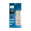 Philips SPN7060WA/60 liigpingekaitse, valge, 6 vahelduvvoolu pistikupesa, 2 m
