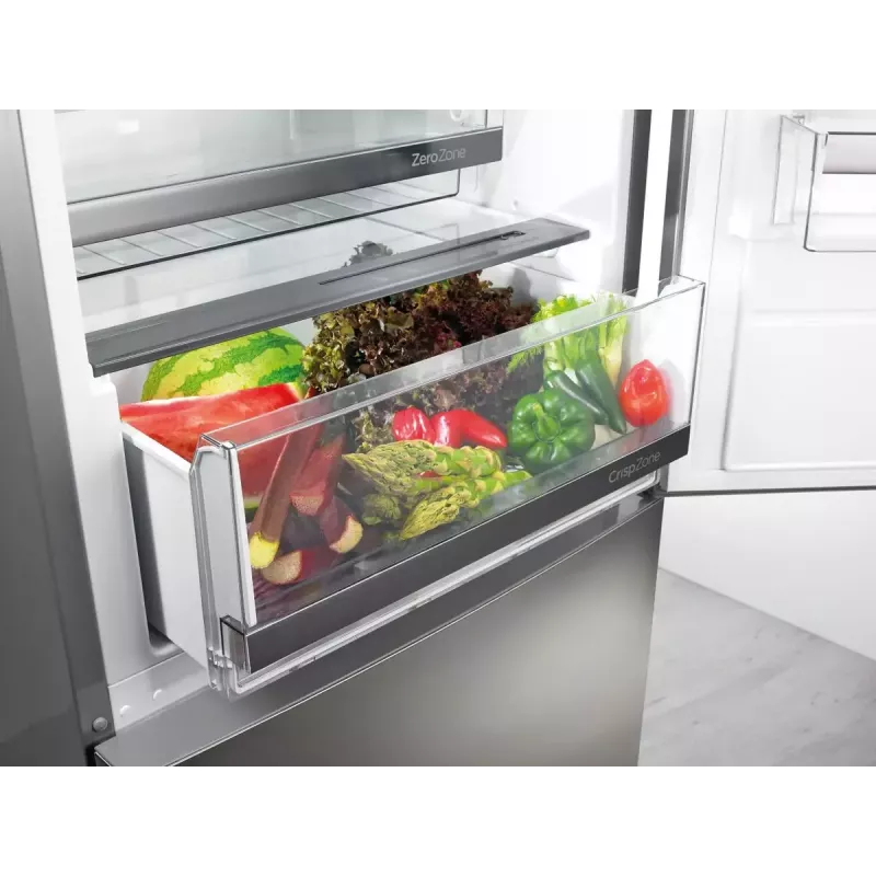 Eraldiseisev külmik-sügavkülmik Gorenje NRK6192AS4, 304 L (külmik 207 L / sügavkülmik 97 L), No Frost, hall