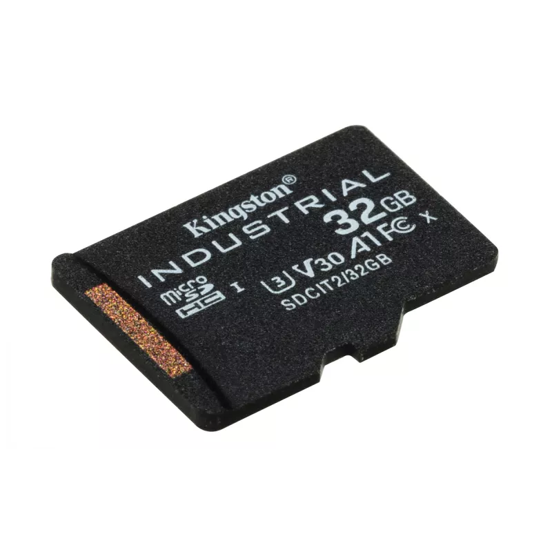 Kingston Technology 32GB microSDHC Industrial C10 A1 pSLC-kaart + SD-adapter