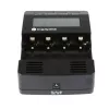 Akulaadija everActive NC-3000 — universaalne laadija AA/AAA/C/D (4elemendiline) must, 100–240V