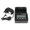 Akulaadija everActive NC-3000 — universaalne laadija AA/AAA/C/D (4elemendiline) must, 100–240V