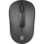 Juhtmeta optiline hiir DEFENDER HIT MM-495 RF, kahekäeline, 1600 DPI, USB RF vastuvõtja, must