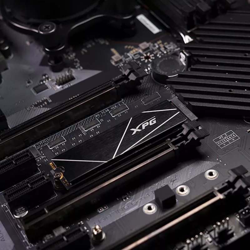 SSD M.2 2280 ADATA XPG Gammix S70 BLADE 1 TB PCIe Gen4x4, lugemine 7400 MB/s, kirjutamine 6400 MB/s