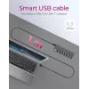 ICY BOX IB-HUB1701-C3 USB 3.2 Gen 1 (3.1 Gen 1) Type-B 5000 Mbit/s Antratsiit