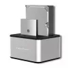 Dokkimisjaam QOLTEC 5316 2x 2,5/3,5-tollisele HDD/SSD-le, SATA, USB 3.0 (5 Gb/s), alumiiniumkorpus