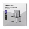 Dokkimisjaam QOLTEC 5316 2x 2,5/3,5-tollisele HDD/SSD-le, SATA, USB 3.0 (5 Gb/s), alumiiniumkorpus