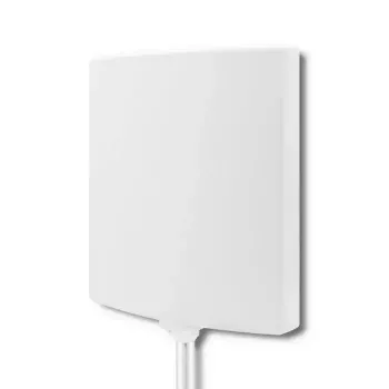 Välistingimustesse suunatav 5G LTE antenn QOLTEC 57022 — 14 dBi, 700–3800 MHz, 50 Ω, vasest korpus