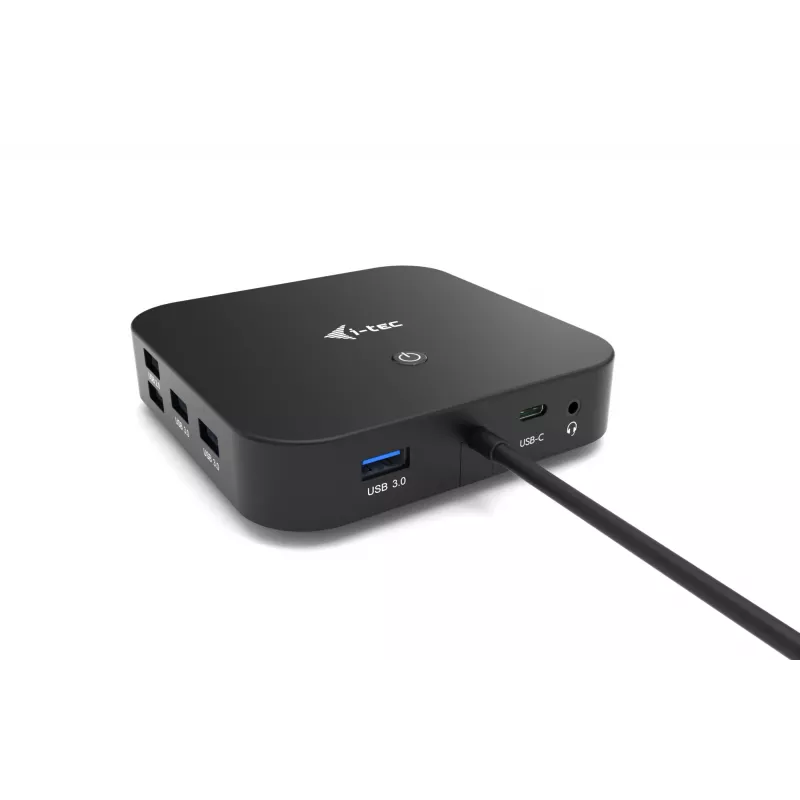 i-tec USB-C HDMI DP dokkimisjaam toiteedastusega 100 W
