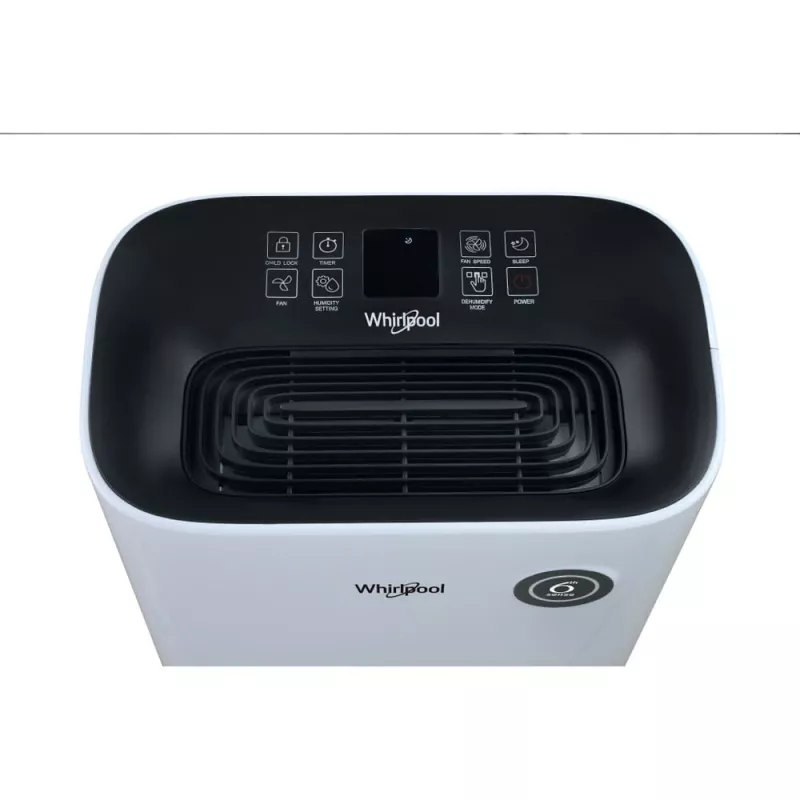 Õhukuivati Whirlpool DE20W5252 6,5 l 44 dB 420 W must valge