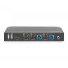 DIGITUS KVM-lüliti, 2x1 DP, DP/HDMI väljund, USB 4Kx2K@60Hz