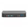 DIGITUS KVM-lüliti, 2x1 DP, DP/HDMI väljund, USB 4Kx2K@60Hz