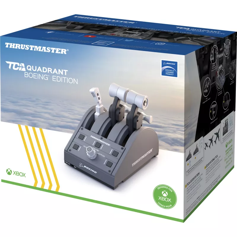 Thrustmaster TCA Quadrant Boeing Edition hall USB Juhtkang PC, Xbox, Xbox One X, Xbox Series S