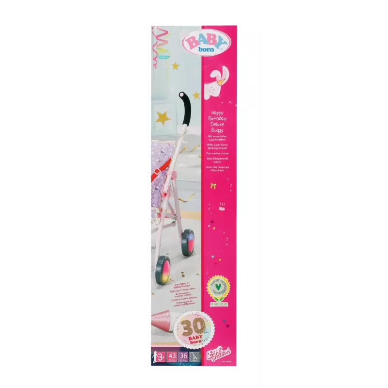 BABY born Happy Birthday Deluxe Buggy nukukäru