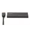 DIGITUS Ultra Slim HDMI Splitter, 1x4, 4K/60Hz HDR, HDCP 2.2, 18 Gbps, toiteallikaga Micro USB