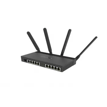MIKROTIK Wireless Router - Rb4011igs+5hacq2hnd-ingigabit Ethernet Dual-band (2.4 GHz / 5 GHz) Must