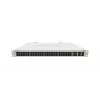 Hallatav L2 Gigabit Ethernet kommutaator MikroTik CRS354-48G-4S+2Q+RM — 48x Gigabit RJ-45, 4x SFP+, 2x QSFP+, 10G, riiulile paigaldatav