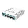 Võrgulüliti MikroTik CRS106-1C-5S — 5× Gigabit RJ-45, 5× SFP, PoE, 30V alalisvool