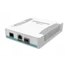 Võrgulüliti MikroTik CRS106-1C-5S — 5× Gigabit RJ-45, 5× SFP, PoE, 30V alalisvool