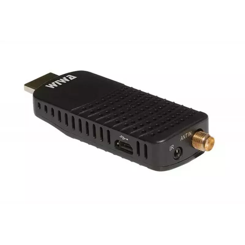 DVB-T/DVB-T2 vastuvõtja WIWA H.265 MINI — H.265 HD digitaalne maapealse televisiooni tuuner, Full HD, HDMI, USB, 5V/1,5A